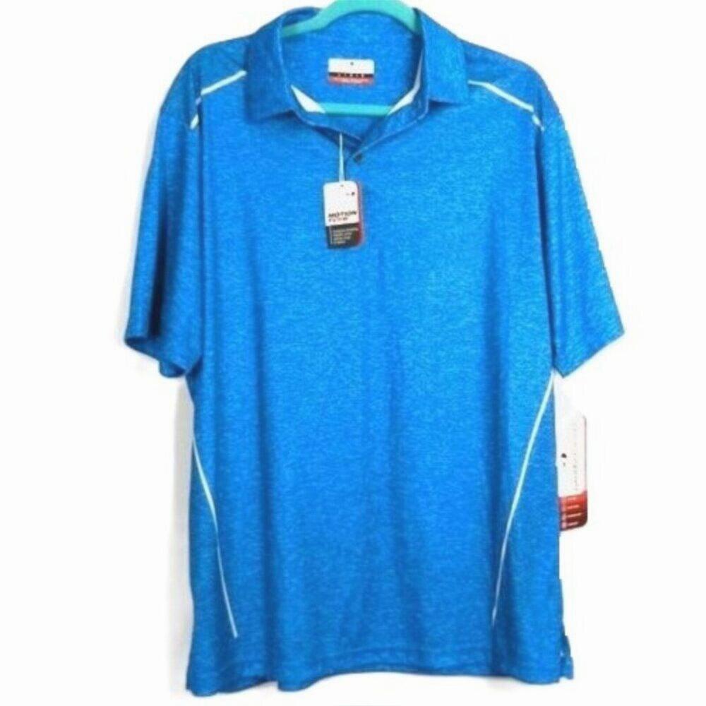 Classic Sportswear: Grand Slam Blue Motion Flow Performance Polo New with Tags L